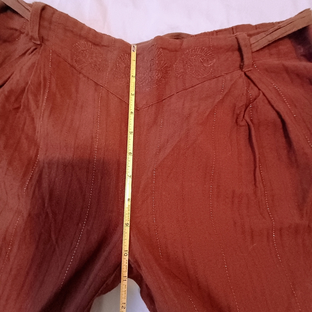 Gudrun Sjoden Vintage Brown Pants Medium - Picture 10 of 11